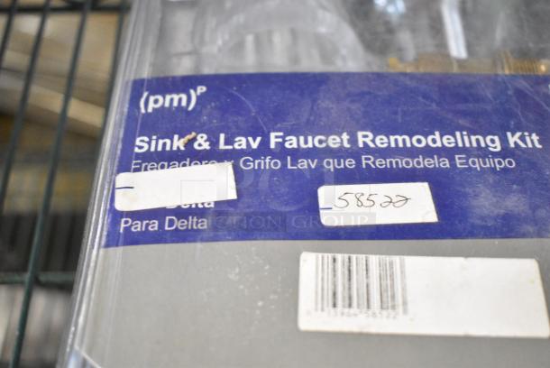 BRAND NEW SCRATCH AND DENT! Sink & Lav Faucet Remodeling Kit - Image 2 of 3