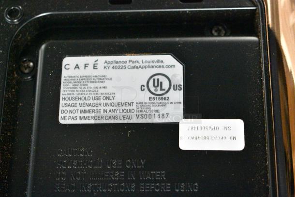 BRAND NEW SCRATCH AND DENT! Cafe C7CEBBS4R3W3 Automatic Espresso Machine. 120 Volts, 1 Phase. - Image 7 of 7