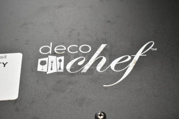 Deco Chef DGEPZ03BLK Metal Countertop Electric Pizza Oven. 120 Volts, 1 Phase. - Image 4 of 7