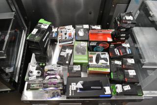 ALL ONE MONEY! Lot of IN ORIGINAL BOX! Items Including Nintendo Joycons, GameStop Dual Charging Dock, GameStop Nintendo Switch Steering Wheel, Nintendo Switch Charger and Game Deck.