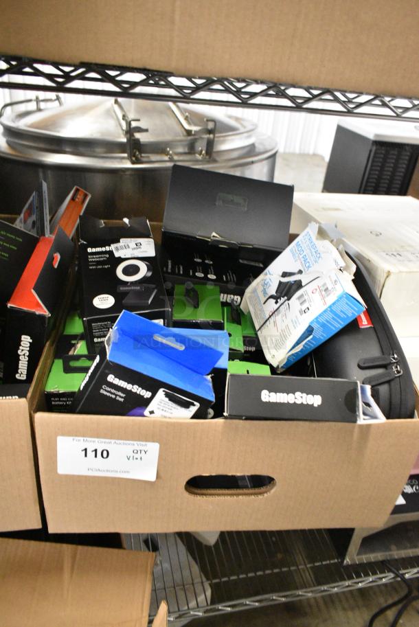 ALL ONE MONEY! Lot of IN ORIGINAL BOX! Items Including Dual Charging Dock, Controller Sleeve Set - Image 2 of 6