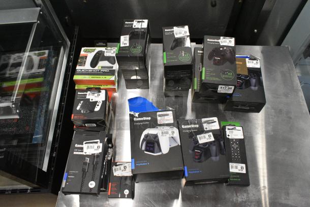 ALL ONE MONEY! Lot of IN ORIGINAL BOX! Items Including Battery Kit, Charging Stations for Controllers, USB Type C - Image 1 of 5