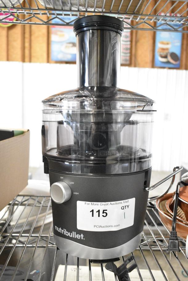 Nutribullet NBJ-100 Juicer. 120 Volts, 1 Phase. Tested and Does Not Power On - Image 2 of 9