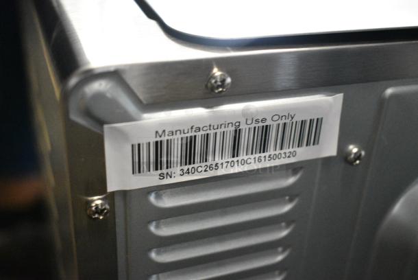 BRAND NEW SCRATCH AND DENT! General Electric GE   G9OCAASSP1SS Electric Powered Countertop Toaster Oven. 120 Volts, 1 Phase. Tested and Working! - Image 8 of 8