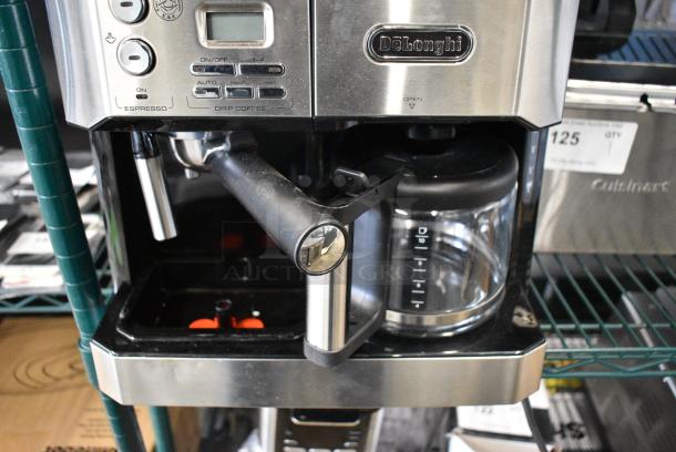 BRAND NEW SCRATCH AND DENT! DeLonghi BCO430 Countertop Combination Espresso Coffee Machine. 120 Volts, 1 Phase. - Image 4 of 6
