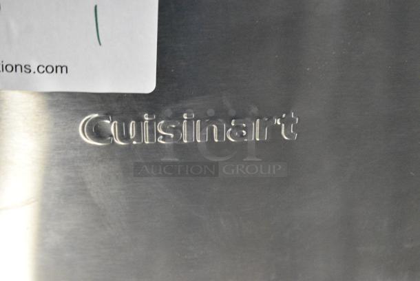 Cuisinart Metal Countertop Electric Powered Fryer w/ Metal Basket and Lid. 120 Volts, 1 Phase. - Image 3 of 7