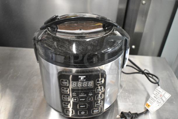 4 BRAND NEW SCRATCH AND DENT! Moss & Stone ARC1525E Digital Multi Function Rice Cooker. 120 Volts, 1 Phase. 4 Times Your Bid! - Image 1 of 10