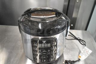 4 BRAND NEW SCRATCH AND DENT! Moss & Stone ARC1525E Digital Multi Function Rice Cooker. 120 Volts, 1 Phase. 4 Times Your Bid!