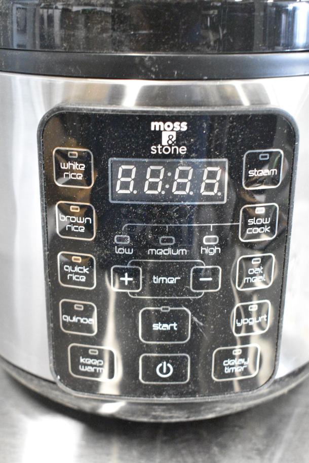 4 BRAND NEW SCRATCH AND DENT! Moss & Stone ARC1525E Digital Multi Function Rice Cooker. 120 Volts, 1 Phase. 4 Times Your Bid! - Image 7 of 10