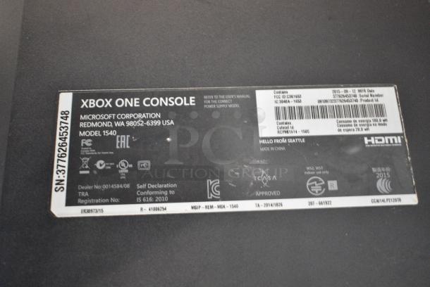 Xbox One w/ 2 Controllers. - Image 5 of 7