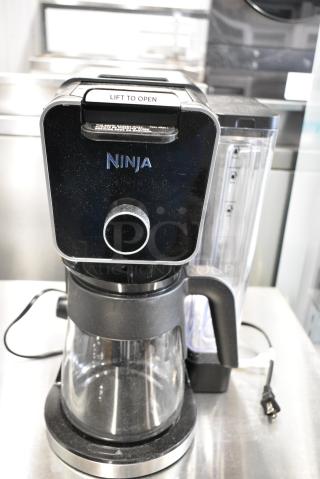 IN ORIGINAL BOX! Ninja CFP301 Coffee Machine w/ Coffee Pot. 120 Volts, 1 Phase.