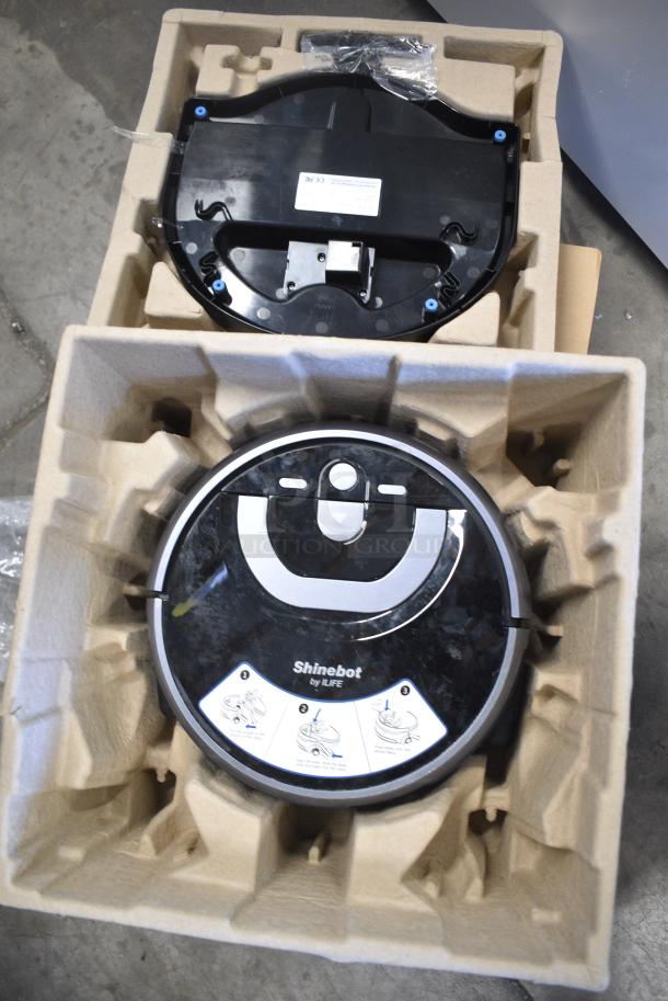 IN ORIGINAL BOX! iLife Shinebot Robot Floor Washing Cleaner. - Image 1 of 7