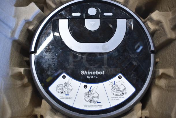 IN ORIGINAL BOX! iLife Shinebot Robot Floor Washing Cleaner. - Image 2 of 7