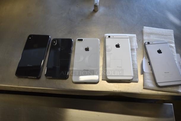 5 Cell Phones Including Apple A1524 iPhone, Apple A1522 iPhone. 5 Times Your Bid! - Image 4 of 8