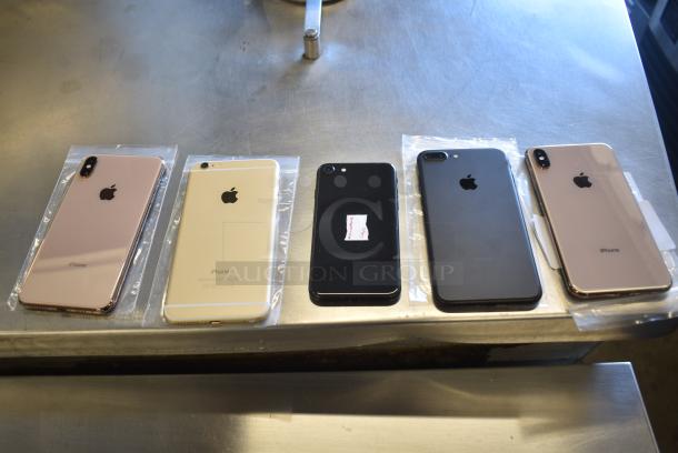 5 Cell Phones Including Apple A1522 iPhone. 5 Times Your Bid! - Image 4 of 8