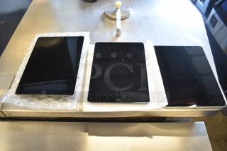 3 Tablets Including Apple A2459 iPad, Apple A2152 iPad and Apple A1673 iPad. 3 Times Your Bid!