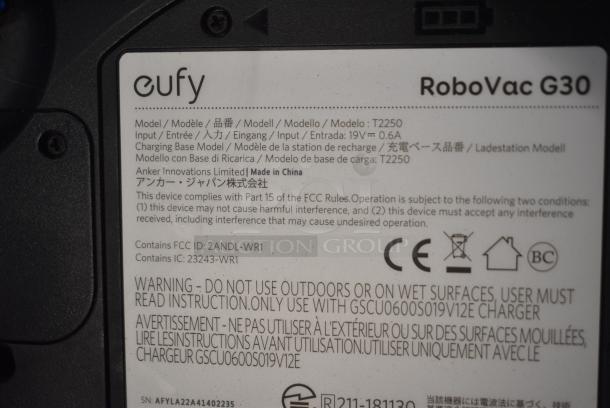 2 IN ORIGINAL BOX! Eufy RoboVac G30 Robot Vacuum. 2 Times Your Bid! - Image 5 of 7