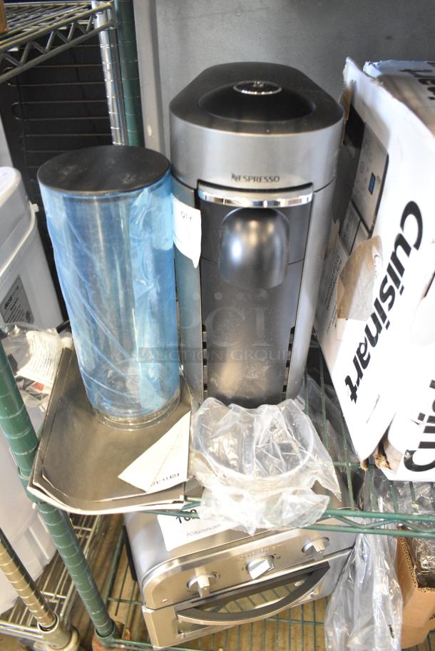 Delonghi ENV155T Countertop Nespresso Coffee Maker. 120 Volts, 1 Phase. - Image 1 of 8