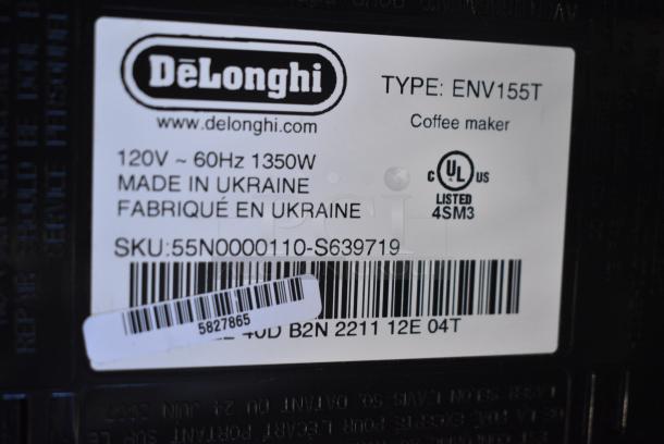 Delonghi ENV155T Countertop Nespresso Coffee Maker. 120 Volts, 1 Phase. - Image 6 of 8