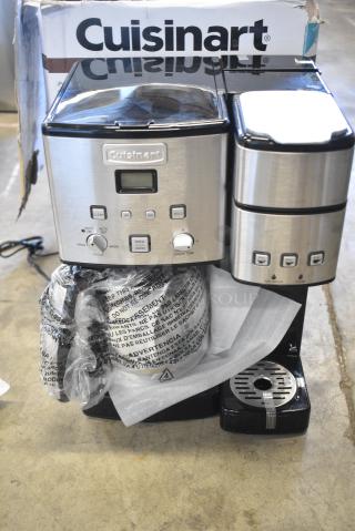 BRAND NEW SCRATCH AND DENT! Cusinart SS-15 Countertop Coffee Machine. 120 Volts, 1 Phase.