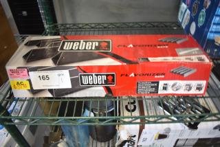 IN ORIGINAL BOX! Weber Flavorizer Bars