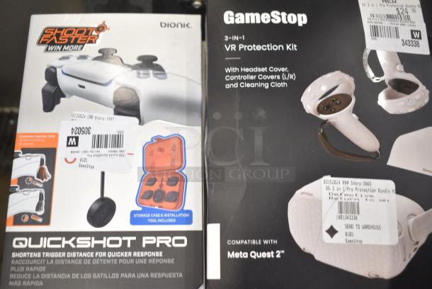 ALL ONE MONEY! Lot of IN ORIGINAL BOX! Items Including Nintendo Switch Docks, VR Protection Kit, Nintendo Switch Controller Grip. - Image 5 of 12
