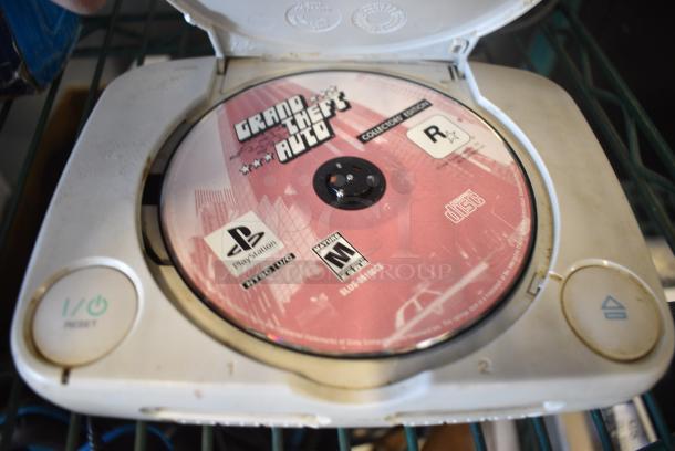 PlayStation PS One w/ Grand Theft Auto Disc - Image 4 of 6