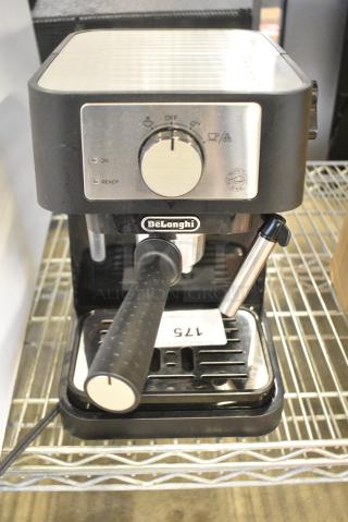 DeLonghi Countertop Espresso Machine w/ Portafilter. 120 Volts, 1 Phase.