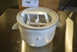 IN ORIGINAL BOX! KitchenAid KICA0BQ2WH Bowl and Paddle for Mixer.