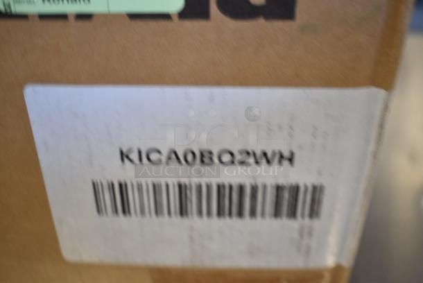 IN ORIGINAL BOX! KitchenAid KICA0BQ2WH Bowl and Paddle for Mixer. - Image 6 of 6