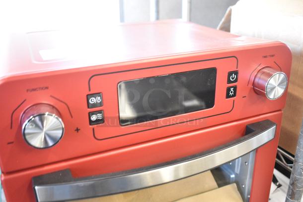 Deco Chef DGTQAIRRED Countertop Air Fryer Oven. 120 Volts, 1 Phase. Tested and Working! - Image 4 of 7