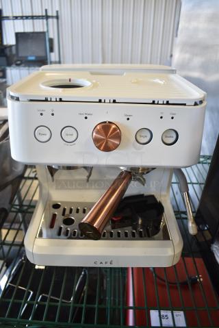 Cafe C7CESAS4R1W3 Countertop Coffee Machine. 120 Volts, 1 Phase.