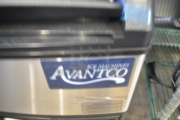 BRAND NEW SCRATCH AND DENT! 2024 Avantco 194UCF280A Stainless Steel Commercial 26" Air Cooled Undercounter Full Cube Ice Machine - 299 lb. 115 Volts, 1 Phase. - Image 6 of 8