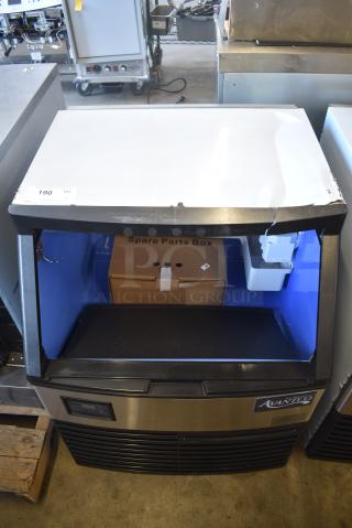 BRAND NEW SCRATCH AND DENT! 2024 Avantco 194UCF280A Stainless Steel Commercial 26" Air Cooled Undercounter Full Cube Ice Machine - 299 lb. 115 Volts, 1 Phase.