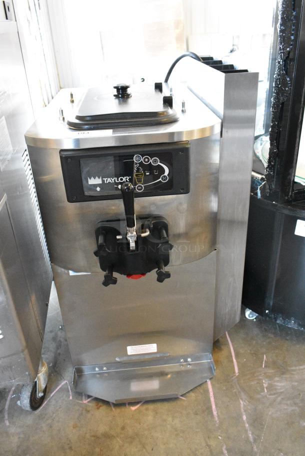 2019 Taylor C709-27 Stainless Steel Commercial Countertop Air Cooled Single Flavor Soft Serve Ice Cream Machine. 208-230 Volts, 1 Phase. - Image 1 of 9