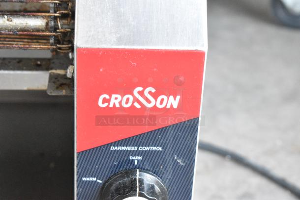 2023 Crosson CCT-500 Stainless Steel Commercial Countertop Electric Powered Conveyor Toaster Oven. 120 Volts, 1 Phase. Tested and Does Not Power On - Image 2 of 6