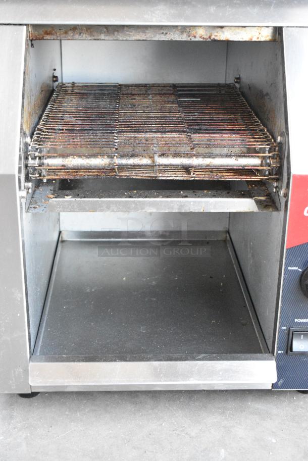 2023 Crosson CCT-500 Stainless Steel Commercial Countertop Electric Powered Conveyor Toaster Oven. 120 Volts, 1 Phase. Tested and Does Not Power On - Image 4 of 6