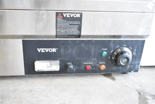 Vevor 8312 Stainless Steel Countertop Food Warmer. 110-120 Volts, 1 Phase. Tested and Powers On But Does Not Get Hot - Image 3 of 8