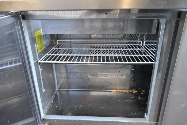 L&J NY JSP-61M Stainless Steel Commercial Prep Table. 115 Volts, 1 Phase. Tested and Working! - Image 5 of 11
