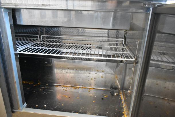L&J NY JSP-61M Stainless Steel Commercial Prep Table. 115 Volts, 1 Phase. Tested and Working! - Image 6 of 11