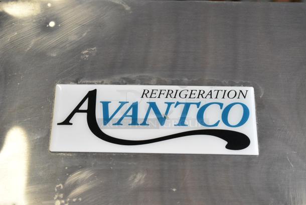 Avantco 178A19RHC Stainless Steel Commercial Single Door Reach In Cooler on Commercial Casters. 115 Volts, 1 Phase. Tested and Working! - Image 2 of 7