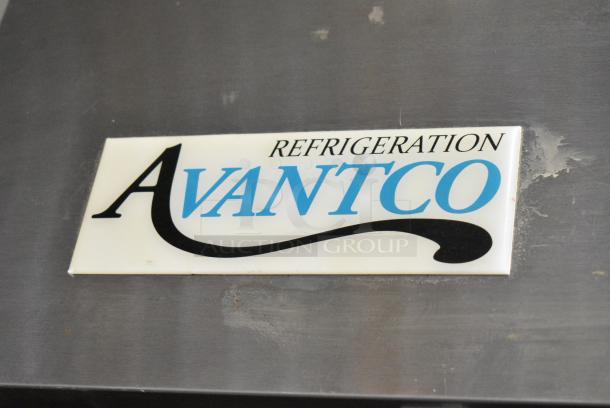 Avantco 178A49RHC Stainless Steel Commercial 2 Door Reach In Cooler. 115 Volts, 1 Phase. Tested and Working! - Image 2 of 7