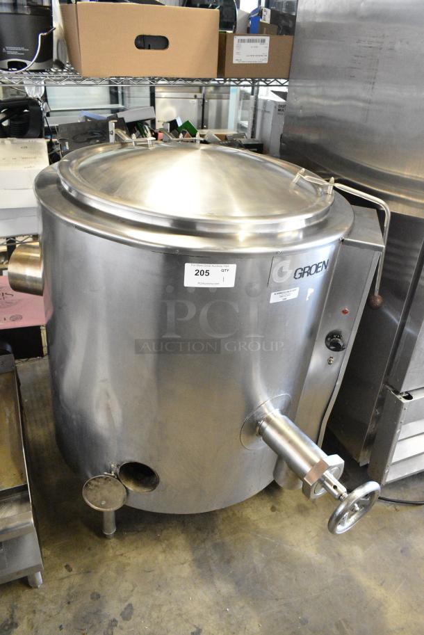 Groen AH/1-40 Stainless Steel Commercial Natural Gas Powered 40 Gallon Steam Kettle. 100,000 BTU. - Image 2 of 9
