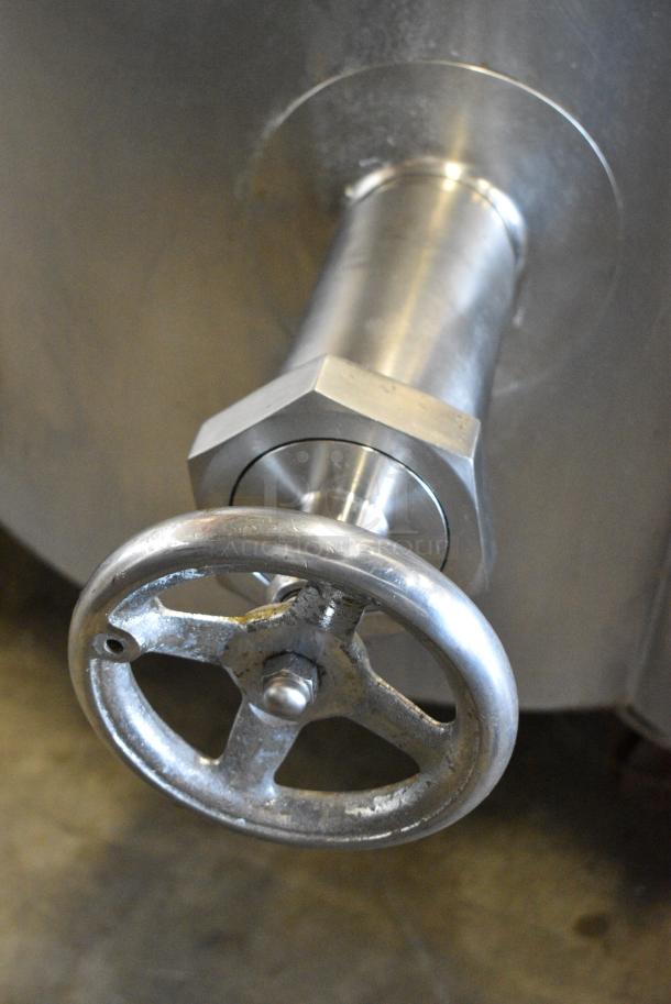 Groen AH/1-40 Stainless Steel Commercial Natural Gas Powered 40 Gallon Steam Kettle. 100,000 BTU. - Image 4 of 9