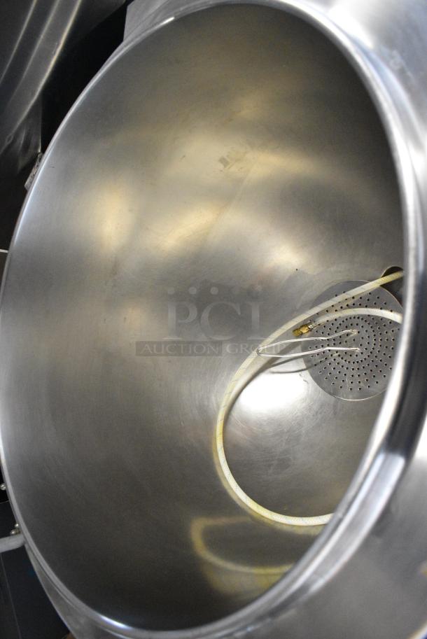 Groen AH/1-40 Stainless Steel Commercial Natural Gas Powered 40 Gallon Steam Kettle. 100,000 BTU. - Image 6 of 9