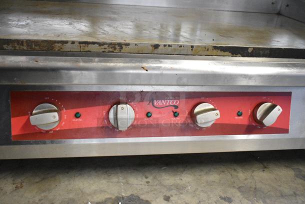 Avantco Stainless Steel Commercial Countertop Electric Powered Flat Top Griddle. - Image 6 of 11