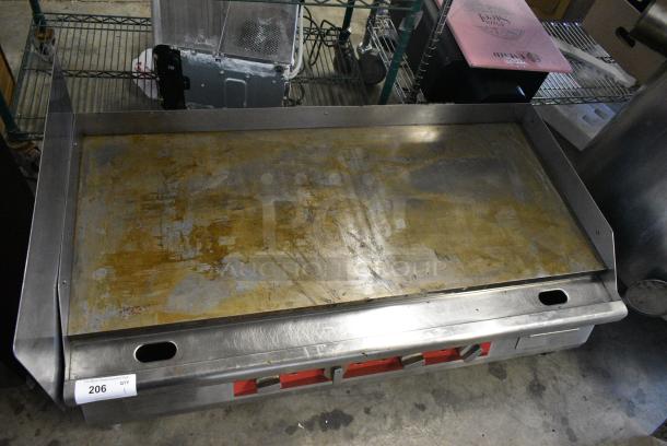 Avantco Stainless Steel Commercial Countertop Electric Powered Flat Top Griddle. - Image 7 of 11