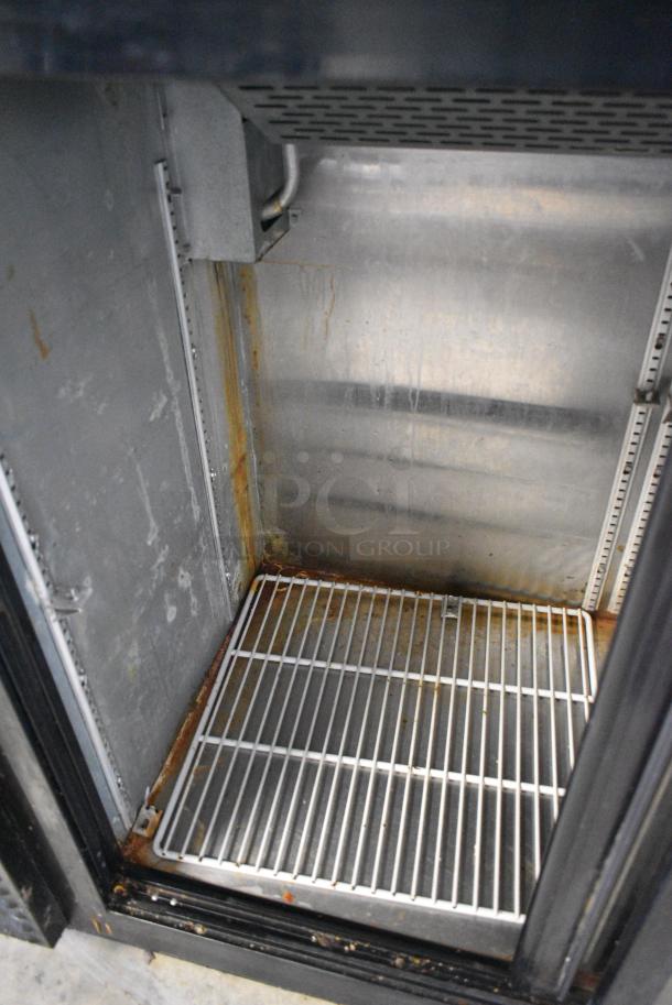 Continental BBUC50S-SQD Metal Commercial 2 Door Back Bar Cooler Merchandiser. 115 Volts, 1 Phase. Tested and Working! - Image 5 of 7