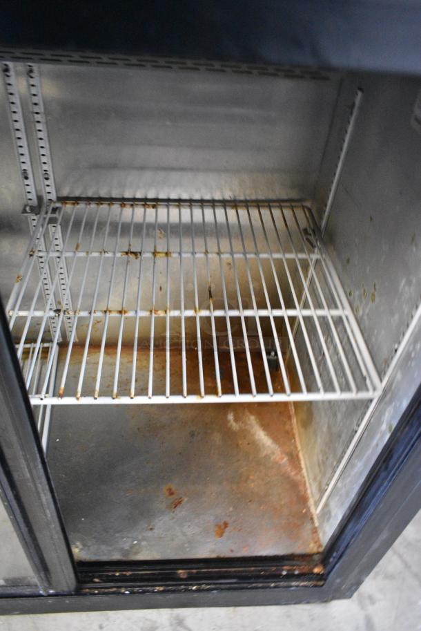 Continental BBUC50S-SQD Metal Commercial 2 Door Back Bar Cooler Merchandiser. 115 Volts, 1 Phase. Tested and Working! - Image 6 of 7