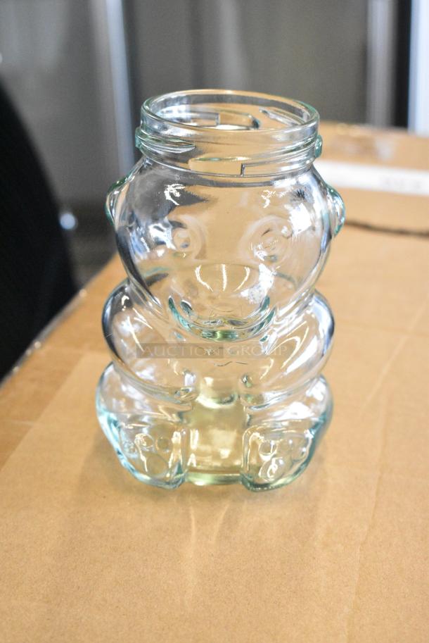 3 Boxes of 24 8 oz Jars; Standard and Bear Shaped.  Missing 3. 3 Times Your Bid! - Image 1 of 7
